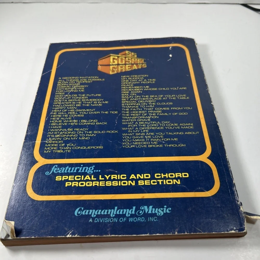 55 Gospel Greats Canaanland Music‎ Book Sheet Guitar